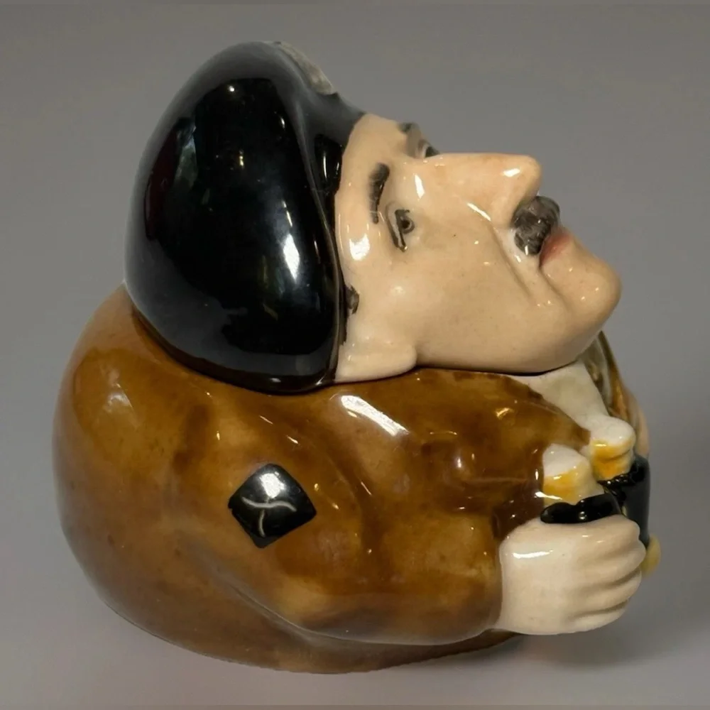 Kevin Francis Face Pot Field Marshall Montgomery Military Dad Signed Rare 2.5" - Picture 5 of 8